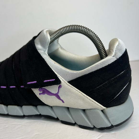 Puma OSU NM Womens Lifestyle Blk/Wh/Duberry 185686-12 Hook & Loop Sz 10M Superb! - Picture 6 of 16